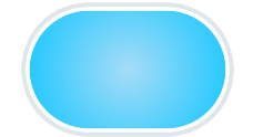 Piscina fuori terra in acciaio: forma ovale