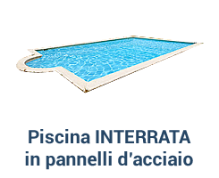 Configura la tua Piscina Interrata in pannelli d'acciaio