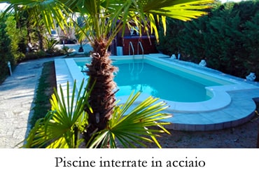 Fotogallery - Piscine interrate in acciaio in kit