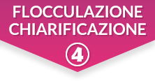 Trattamento dell'acqua in presenza di polvere sul fondo della piscina