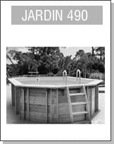 Assistenza: Piscina in legno JARDIN 490