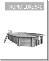 Assistenza: Piscina in legno rettangolare TROPIC LUXE 540