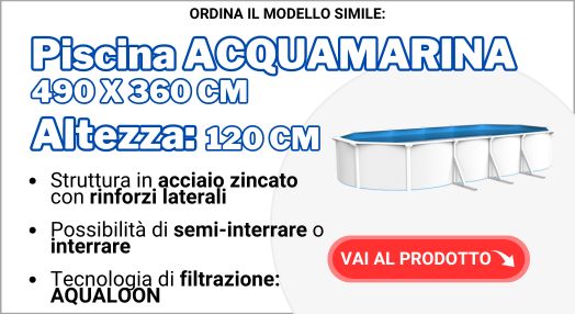 ACQUAMARINA 490x360x120 cm