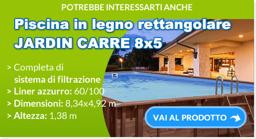 JARDIN CARRE 8x5 m