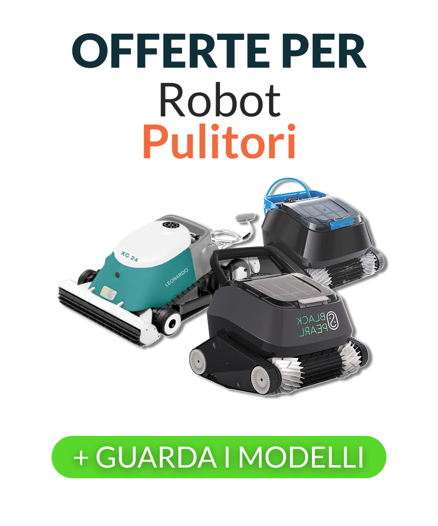 Robot pulitori piscina — offerte a tempo limitato