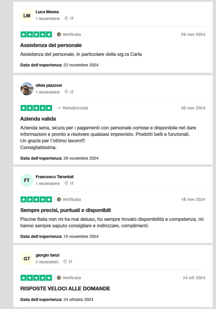 Recensioni Trustpilot 3