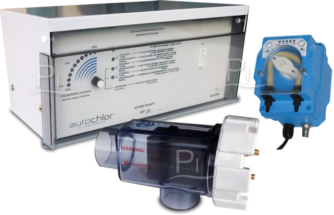 Elettrolisi del sale per piscine fino a 170 mc - AUTOCHLOR RP-PH - Immagine prodotto