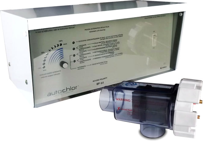 Elettrolisi del sale per piscine fino a 170 mc - AUTOCHLOR RP - Immagine prodotto