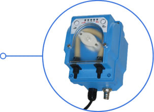 Elettrolisi del sale per piscine fino a 170 mc - AUTOCHLOR RP-PH - Pompa per il dosaggio del PH automatico