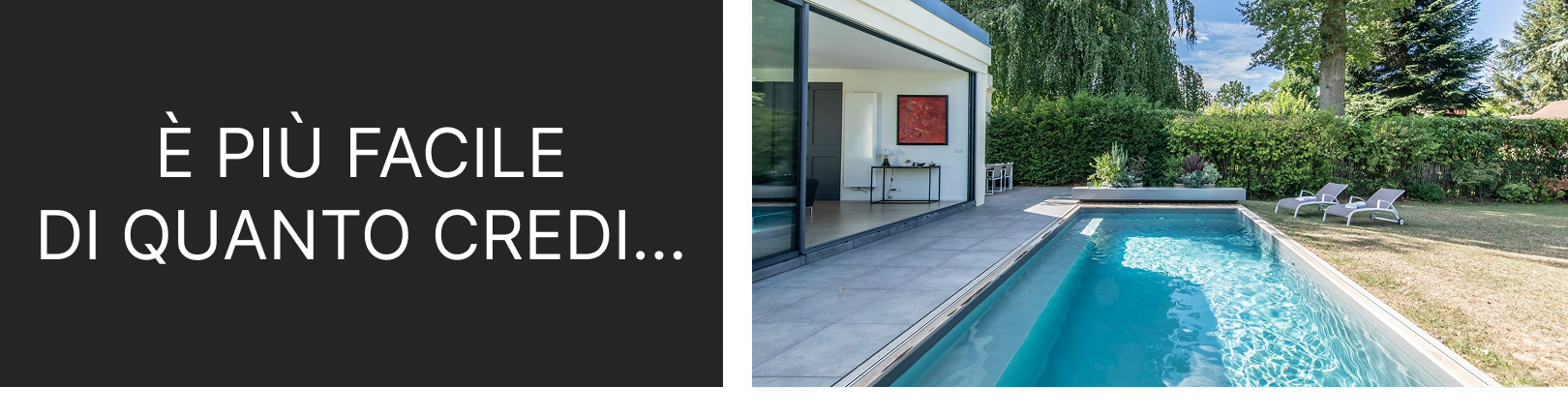 Piscina interrata pannelli d’acciaio in kit fai da te 12x5 – h150 facile da montare