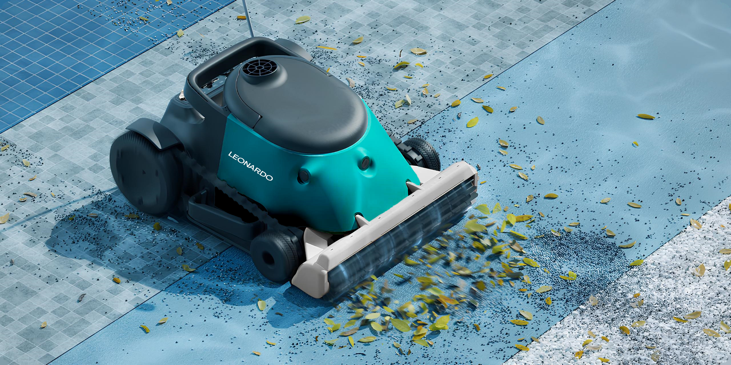 Robot automatico Leonardo XC 24 per pulizia intelligente della piscina
