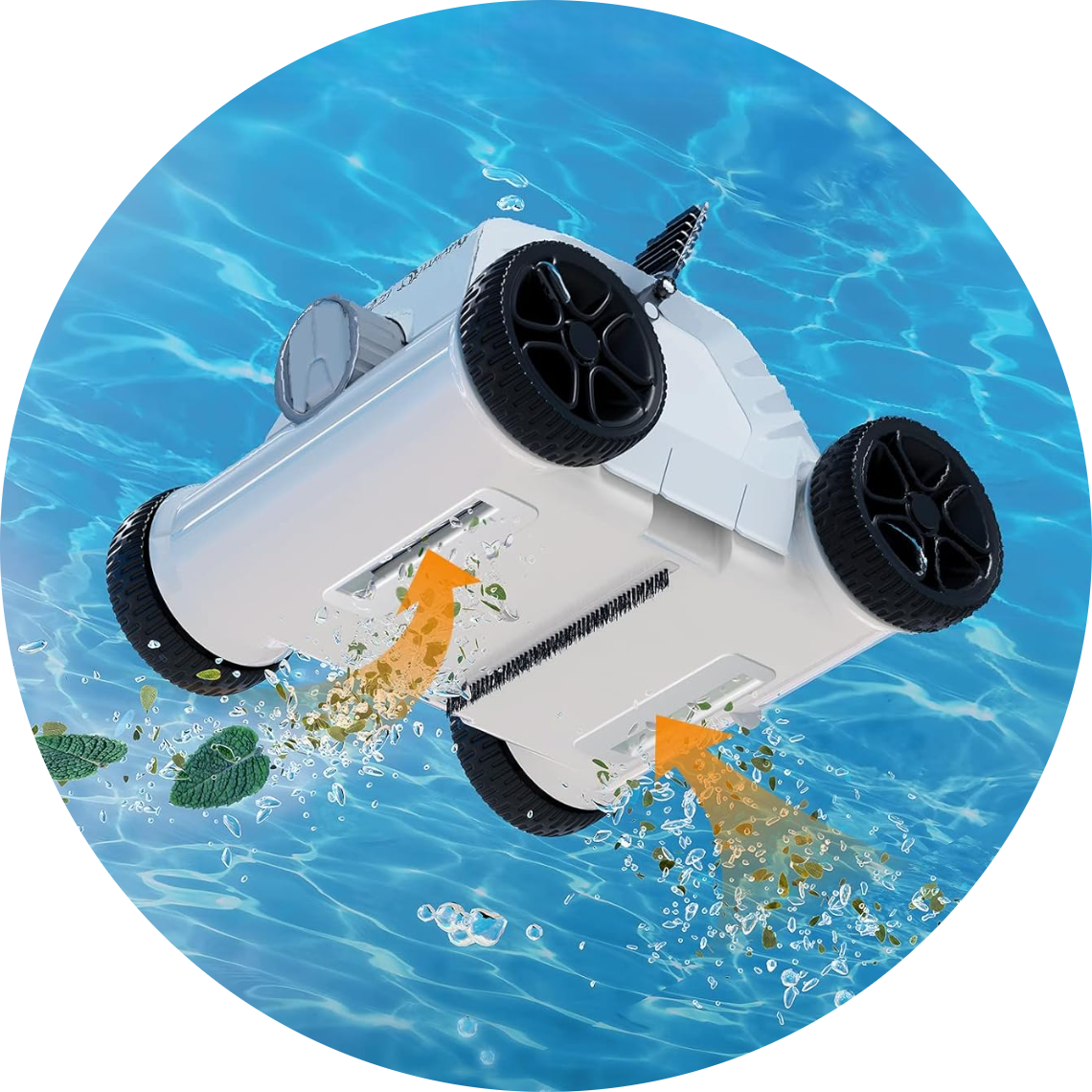 Doppia aspirazione robot piscina Cyber 1000