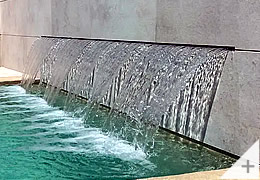 Cascata a LED da giardino o per piscina fuori terra o piscina interrata da esterno - Foto 16