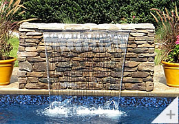 Cascata a LED da giardino o per piscina fuori terra o piscina interrata da esterno - Foto 6