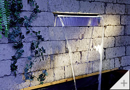 Cascata a LED da giardino o per piscina fuori terra o piscina interrata da esterno - Foto 7