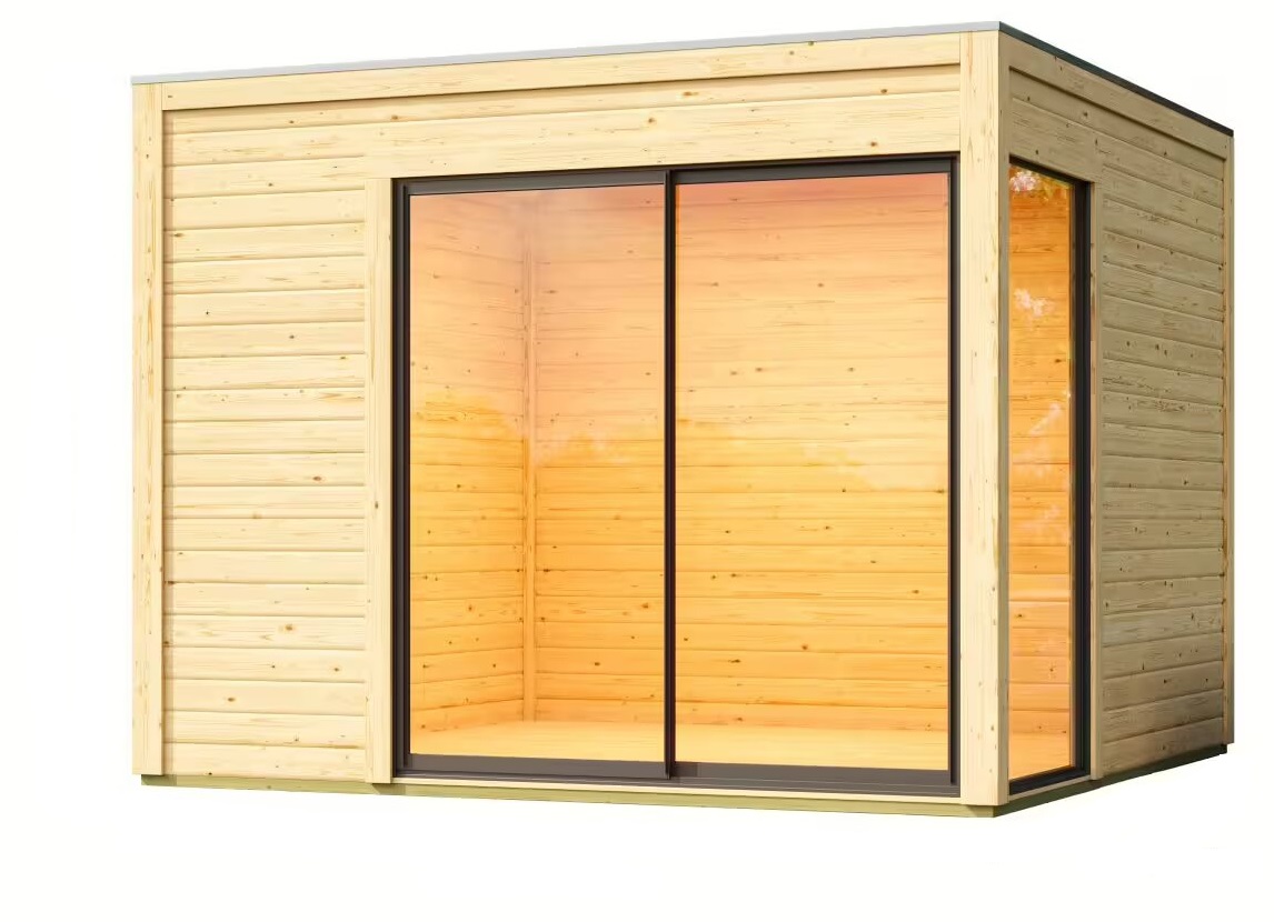 Casa da esterno DADO - Kit spedito: Struttura in legno 