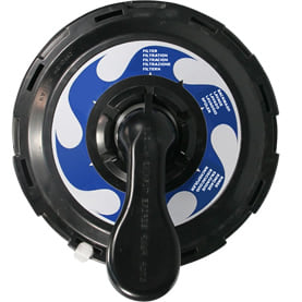 Gruppo di filtrazione monoblocco per piscine fuori terra BestClean PRO 4,5 m³/h - Posizione della valvola a 4 vie:  filtrazione