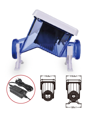 Semplice clorinatore di sale per piscina Sistema di disinfezione