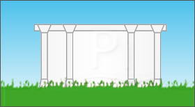 Piscina fuori terra in acciaio GRE Circolare FIJI KIT550ECO - Installazione Fuori terra