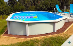 Piscina fuori terra in acciaio Acquamarina - Foto 1
