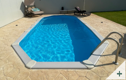 Piscina fuori terra in acciaio GREY POOL - Foto 3