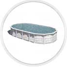 Piscina fuori terra gre legno + acciaio
