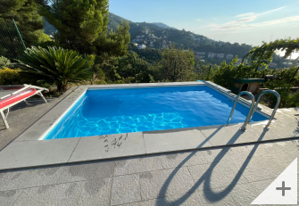 Foto clienti piscina in legno JARDIN CARRE 7x3 h 145 cm - installazione 3
