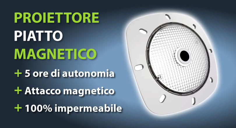Proiettore a LED piatto magnetico - Cover