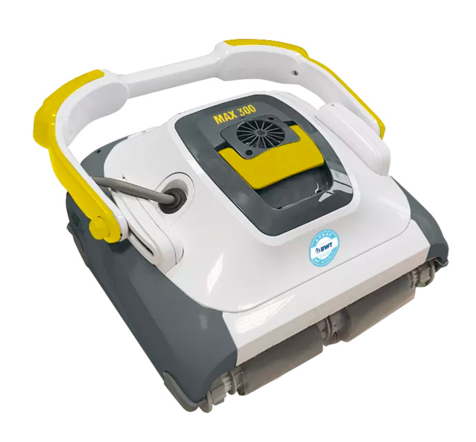 Robot piscina automatico MAX 300 per pulizia fondo pareti e linea acqua