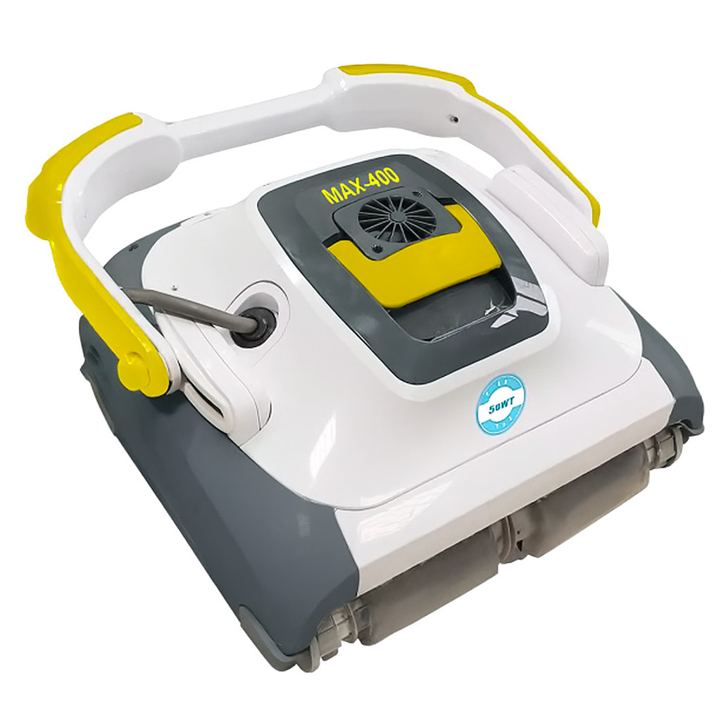 Robot piscina automatico MAX 400 per pulizia fondo pareti e linea acqua