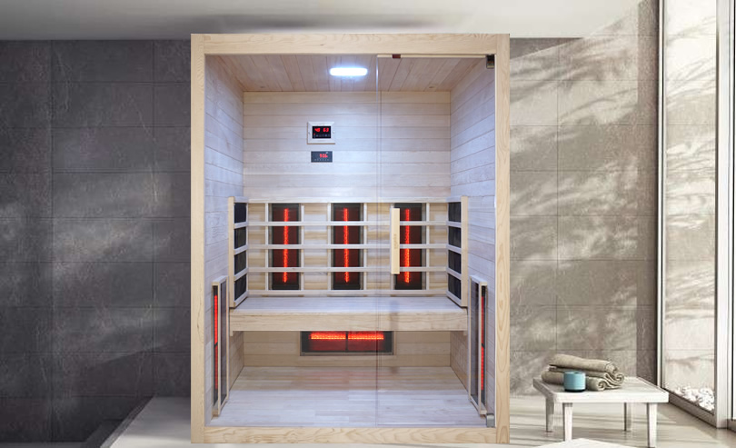 Sauna infrarossi Pami 3 - Foto della cabina in interno