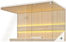 Sauna finlandese Bella 180B – foto 2 dettaglio