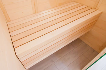 Sauna finlandese Regina 18 - Incluso nel kit sauna - Struttura in legno