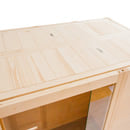 Sauna finlandese da interno Regina14 - Kit tetto in legno massello