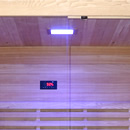 Illuminazione LED integrata nella sauna Aria 150 BIG