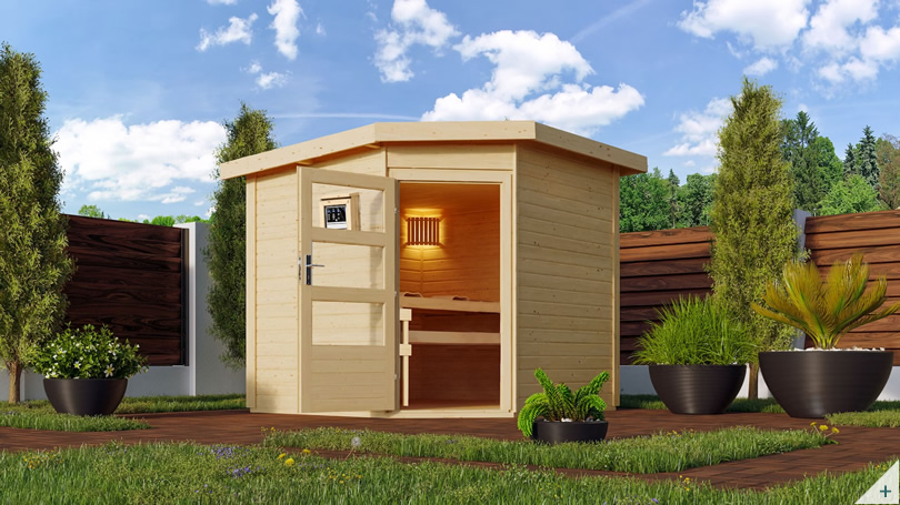 Sauna finlandese da esterno Palmira 3 - 