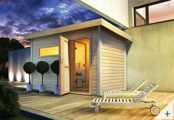 Sauna finlandese da esterno ZEN 1 - Immagine 1