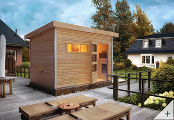 Sauna finlandese da esterno ZEN 2 - Immagine 2