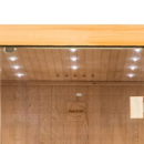 Illuminazione LED e cielo stellato sauna Lubi
