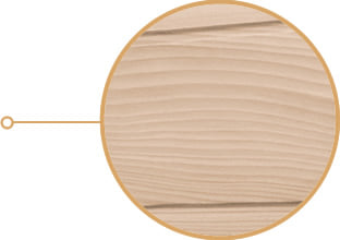 Sauna infrarossi Eva 120 - Tipologia legno