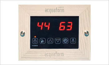 Sauna infrarossi Eva 120 - Incluso nel kit sauna - Pannello di controllo