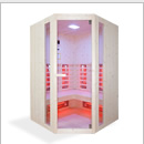 Sauna infrarossi da interno ir125c - Kit struttura della cabina in legno massello