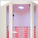 Sauna infrarossi da interno ir125c - Kit porta in vetro
