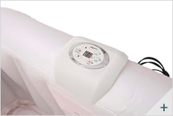 Vasca idromassaggio gonfiabile infinite spa quadrata Champion 4 posti - Kit spa 2 - Pannello di controllo