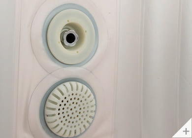 Vasca idromassaggio gonfiabile infinite spa rotonda XTRA 4 posti - Interni