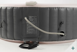 Vasca idromassaggio gonfiabile infinite spa rotonda XTRA 4 posti - Kit spa 3 - Tubo di gonfiaggio