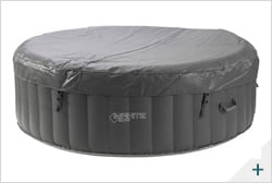 Vasca idromassaggio gonfiabile infinite spa rotonda XTRA 4 posti - Kit spa 1 - Copertura