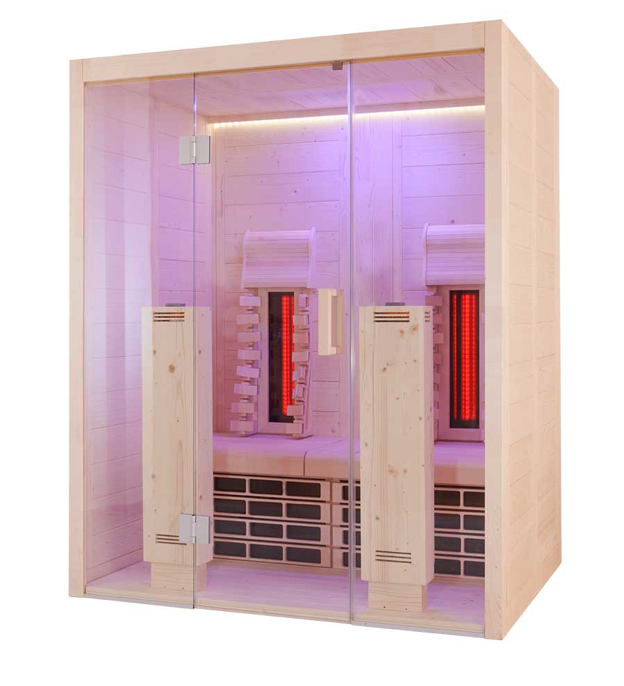 Sauna infrarossi - Prospetto tecnico