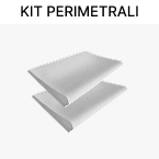 Bordi perimetrali in kit  per piscine interrate