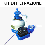 Kit di filtrazione per piscine fuori terra